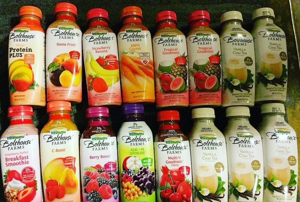 Bolhouse Farms juice flavors
