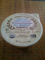 Trader Joe's Organic Greek Style NonFat Yogurt