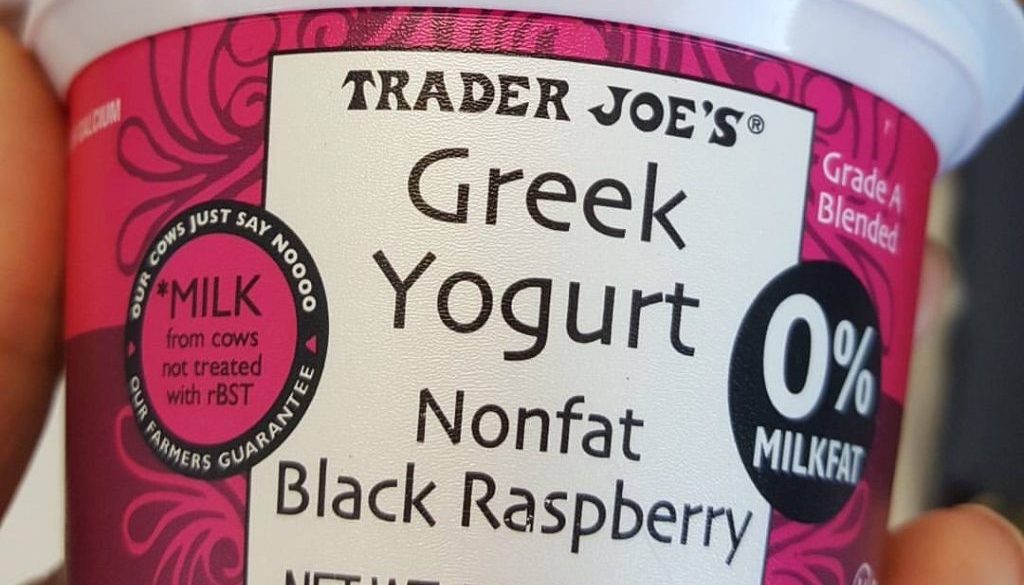 Trader Joe's Greek Yogurt