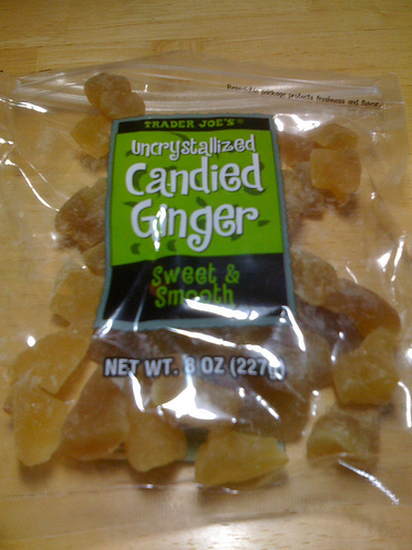 Trader Joe's Uncrystallized Ginger Candy