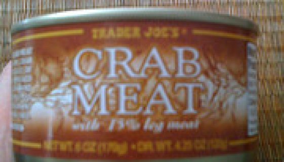 Trader Joe's Crab Meat with 15% leg meat