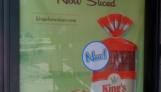 King's Hawaiian Sweet Bread - Sliced