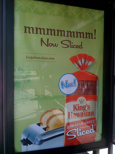 King's Hawaiian Sweet Bread - Sliced