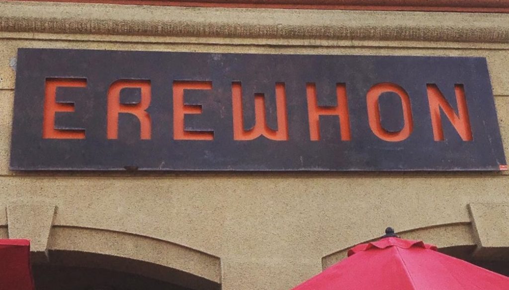 Erewhon Store Sign