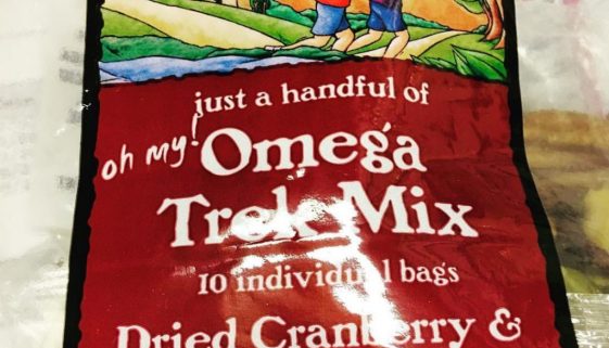 Omega Trek Mix with Cranberries