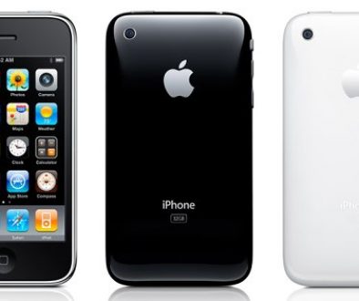 iPhone 3GS black white
