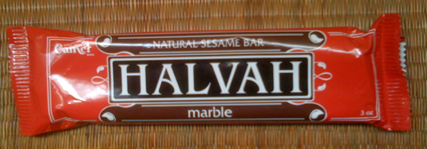 Camel Halvah Natural Sesame Bar - Marble