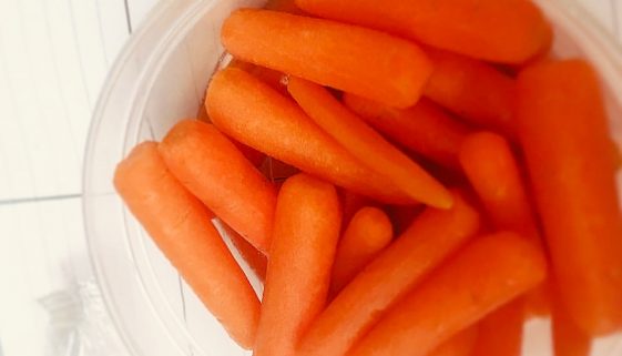 Peeled Cut Organic Carrots