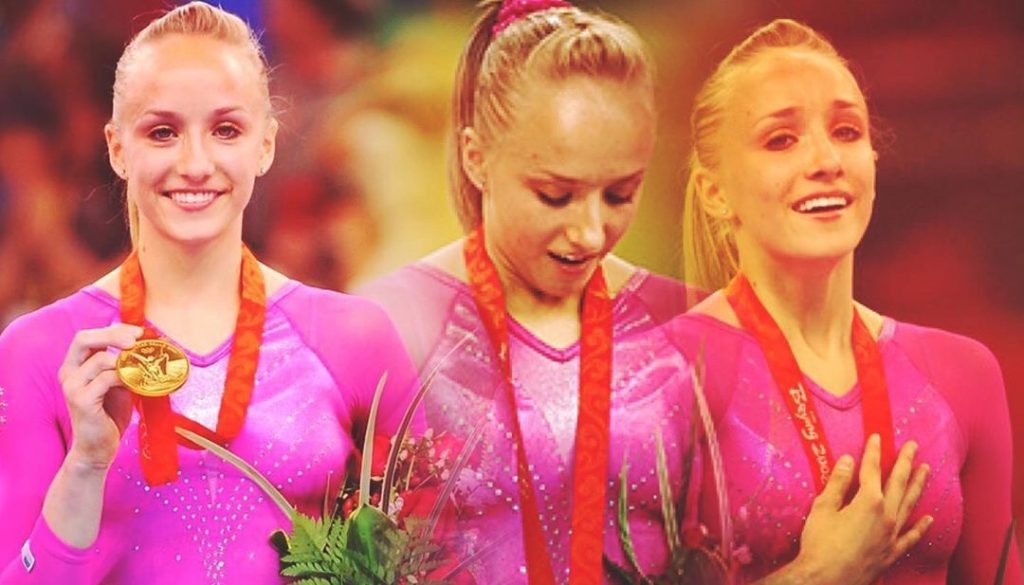 Nastia Liukin with medal