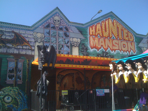 Haunted Mansion at 2009 LAPD Halloween Festival