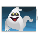 Halloween Ghost card card