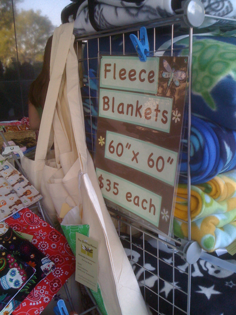Bags and Fleece Blankets