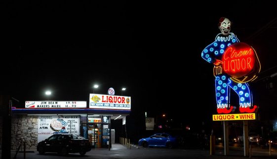 Circus Liquor at Night