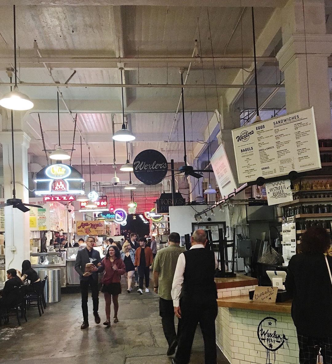 Grand Central Market interior