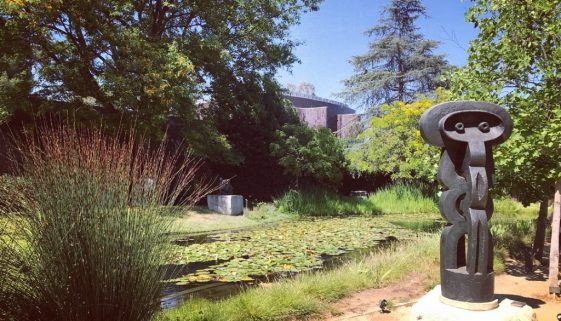 Norton Simon Museum pond