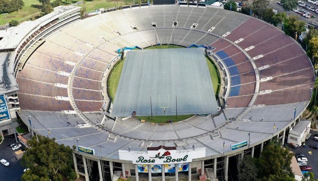 Rose Bowl view from up above