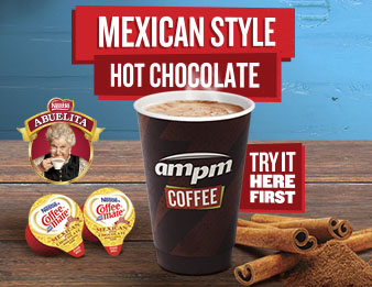 Abuelita cappuccino at ampm coffee