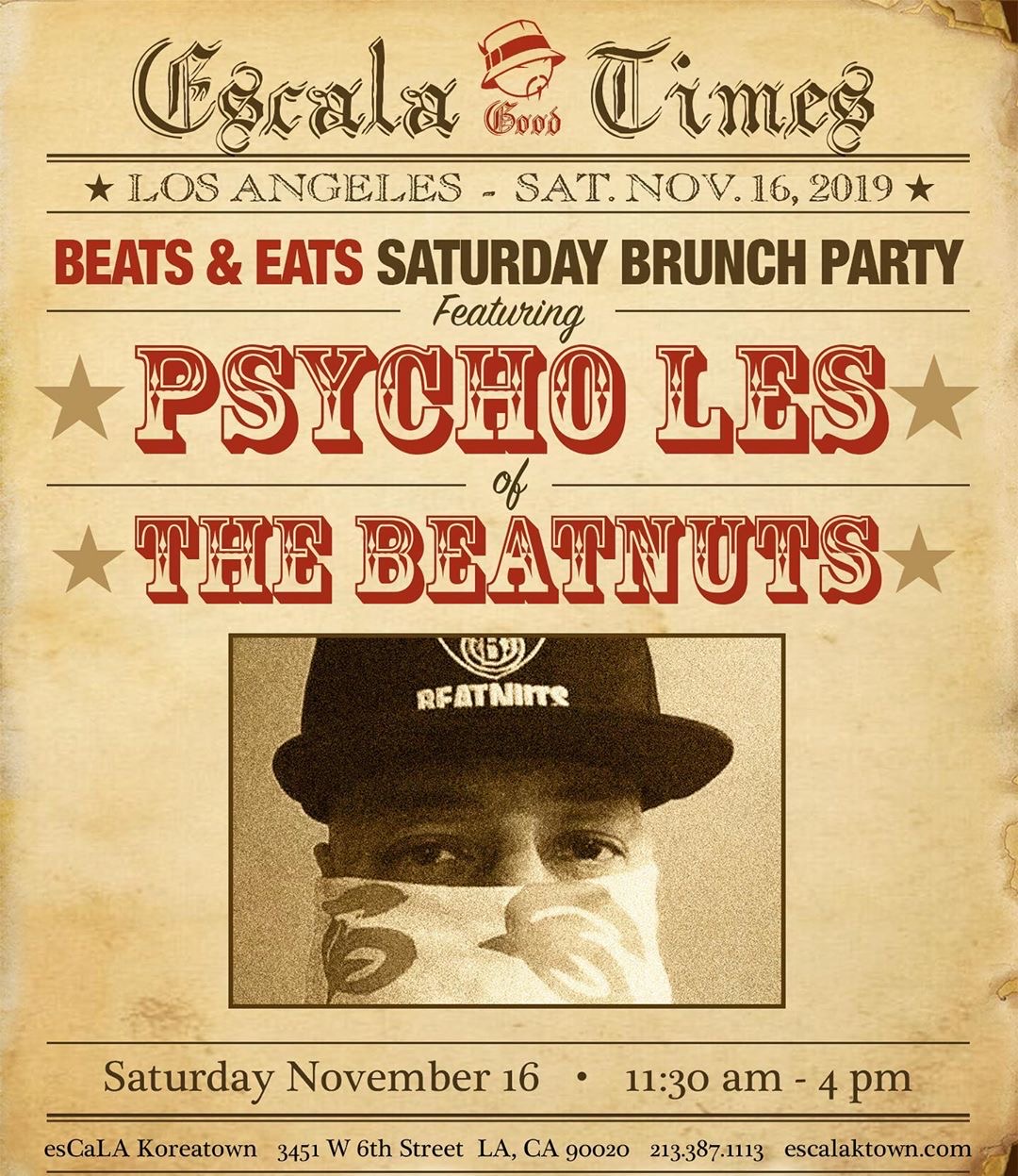 Psycho Les of The Beatnuts