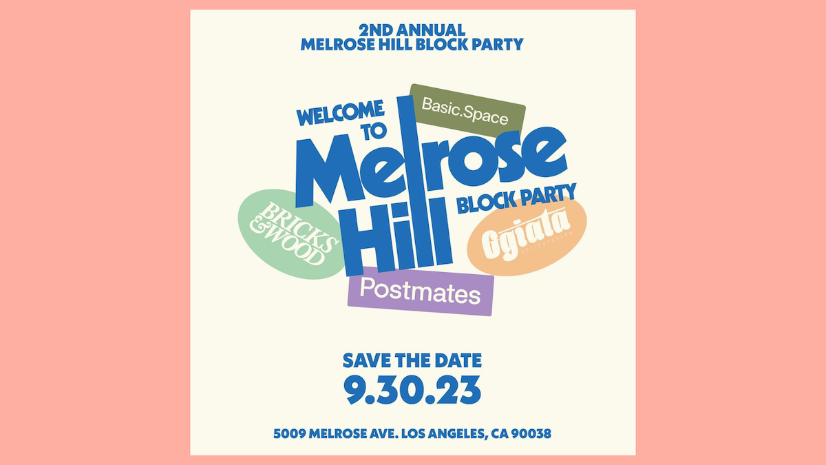 Melrose Avenue Block Party 2023