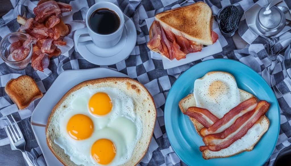 Diner Breakfast Menu