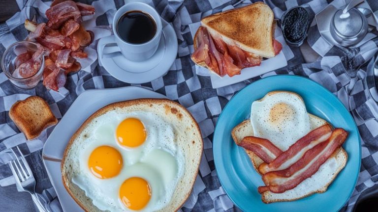 Diner Breakfast Menu